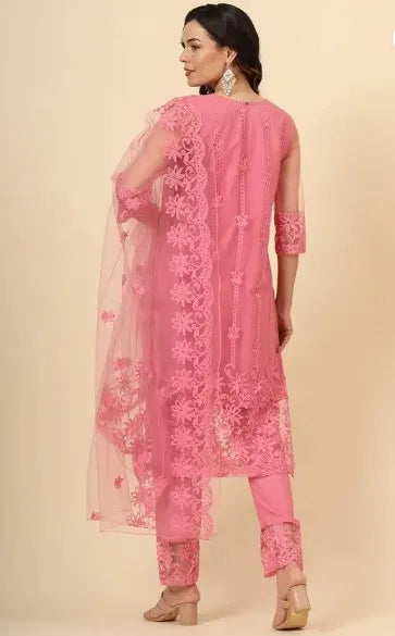 Kurta With Dupatta And Bottomwear
