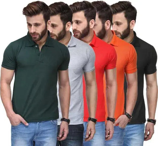 pack of 5 polo tshirt